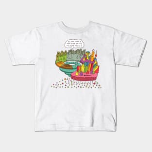 Tiny Sliver of Time Kids T-Shirt